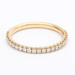 Cartier // 18k Rose Gold Etincelle Ring With Diamond // Ring Size: 7.5 // Store Display