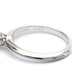 Tiffany & Co. // Platinum Solitaire Ring With Diamond // Ring Size: 6 // Store Display