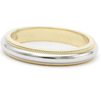 Tiffany & Co. // Platinum + 18k White Gold Classic Ring // Ring Size: 6.5 // Store Display