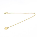 Tiffany & Co. // 18k Yellow Gold 1837 Rock Diamond Necklace // 16.14" // Store Display