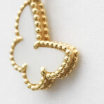 Van Cleef & Arpels // 18k Yellow Gold Necklace With Shell // 14.96"-15.74" // Store Display