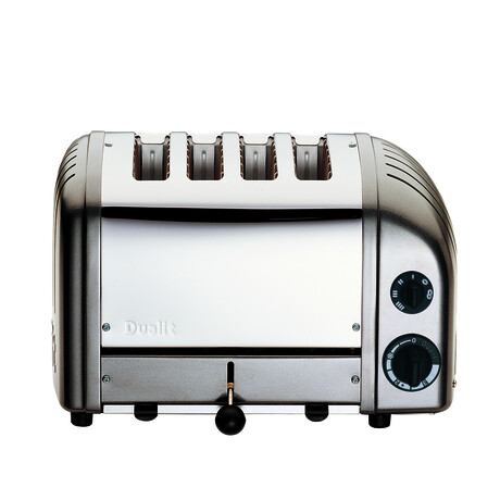 Dualit 4 Slice NewGen Toaster // Metallic Charcoal