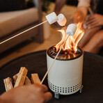 Mesa Table Top Fire Pit // Bone