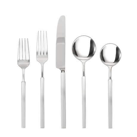 Jaxson // Brushed Flatware Set // 20-Piece Set