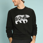 Bear And Foxes Sweatshirt // Black (XS)