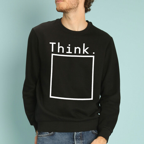 Think Sweatshirt // Black (XS)