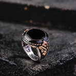 Dominic Silver Onyx Men's Ring (9)