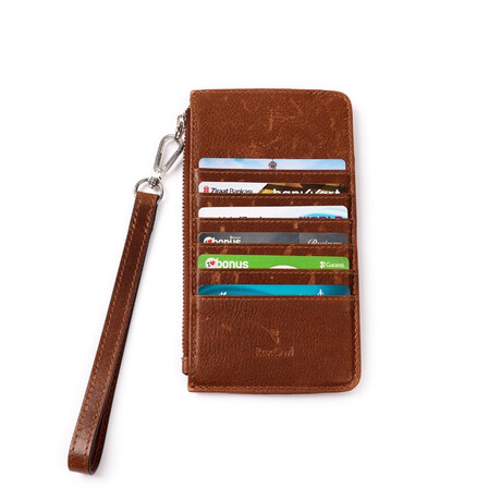 Phone Wallet // Tobacco (Iphone 13 Pro)