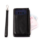 Phone Wallet // Black (Iphone 13 Pro)