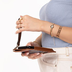 Phone Wallet // Tobacco (Iphone 13 Pro)