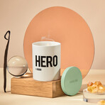 HERO in Niani Scented Candle // Amber & Patchouli // 220g