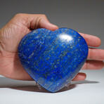 Genuine Polished Lapis Lazuli Heart