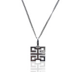 Cartier // 18K White Gold Le Baiser DuDragon Necklace // 17" // Pre-Owned