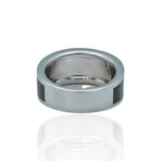 Mauboussin // 18K White Gold Diamond + Mother of Pearl Ring // Ring Size: 8.25 // Pre-Owned