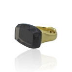 H. Stern // 18K Yellow Gold Smoky Quartz + Diamond Ring // Ring Size: 6.5 // Pre-Owned