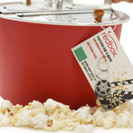 Date Night: Popcorn & A Movie // Aluminum Whirley-Pop™ Set​ (Red)