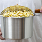 Date Night: Popcorn & A Movie // Aluminum Whirley-Pop™ Set​ (Red)