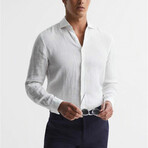 Linen Dress Shirt // White (XL)