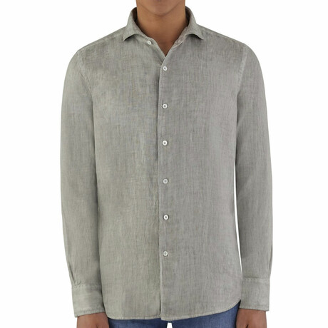 Organic Dress Shirt // Gray (S)