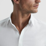 Slim Fit Dress Shirt // White (M)