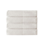 Incanto Turkish Cotton Hand Towels // Set of 4 (Anthracite)