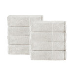 Incanto Turkish Cotton Hand Towels // Set of 8 (Anthracite)