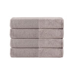 Incanto Turkish Cotton Hand Towels // Set of 4 (Anthracite)