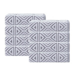 Glamour Turkish Cotton Hand Towels // Set of 8 (Anthracite)