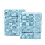 Incanto Turkish Cotton Wash Towels // Set of 8 (Anthracite)