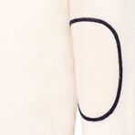 Harry Sweater // White (Small)