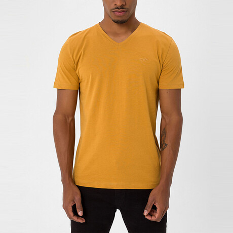 Mx03 V-Neck T-Shirt // Mustard (S)