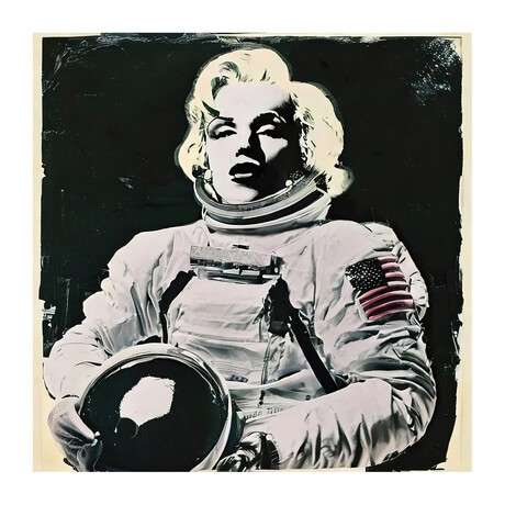 Marilyn Astronaut // One (15"H x 15"W x 1.5"D)