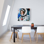Queen Astronaut // Five (15"H x 15"W x 1.5"D)