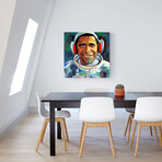 Obama Astronaut // Two (15"H x 15"W x 1.5"D)