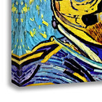 Van Gogh Astronaut // Four (15"H x 15"W x 1.5"D)