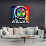 Tupac Astronaut // One (15"H x 15"W x 1.5"D)