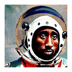 Tupac Astronaut // Seventeen 2 (15"H x 15"W x 1.5"D)
