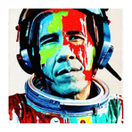 Obama Astronaut // Four (15"H x 15"W x 1.5"D)