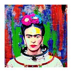 Frida Astronaut // Eight (15"H x 15"W x 1.5"D)