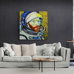 Van Gogh Astronaut // Two (15"H x 15"W x 1.5"D)