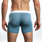 Naked Fit Tencel Boxer Briefs // Faded Denim (M)