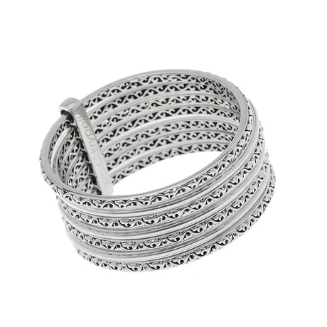 Sterling Silver Bangle Bracelet // 7.25" // Store Display