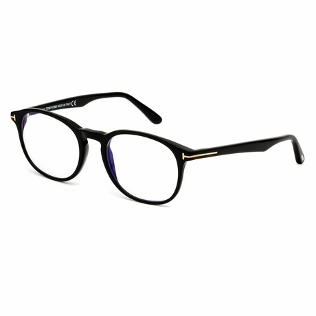 Men's FT5680-B Blue-Light Blocking Glasses // Shiny Black