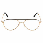 Men's FT5693-B Blue-Light Blocking Glasses // Shiny Deep Gold