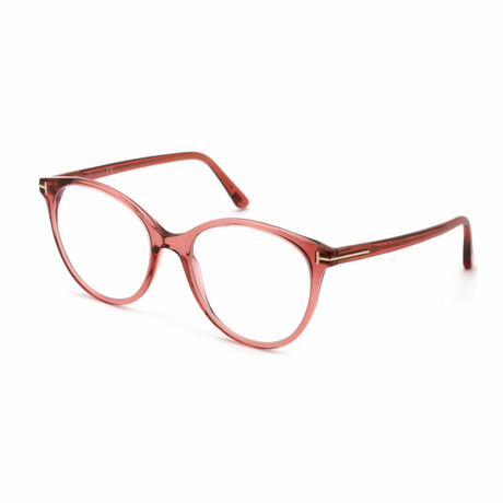 Women's FT5742-B Blue-Light Blocking Glasses // Shiny Pink