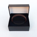 Leather Bracelet  // Brown Coffee (6.7")
