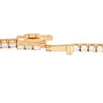 14K Yellow Gold Diamond Tennis Bracelet II // 7.25" // New