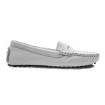 Women's Didyma Genuine Leather Loafers // White (Euro: 39)