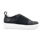 Men's Shadow Genuine Leather Lightweight Sports Sneaker // Black + White (Euro: 43)
