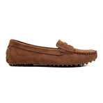 Women's Didyma Genuine Suede Leather Loafers // Tan (Euro: 39)